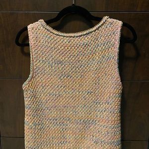 Chanel top, classics and great quality. Stylish summer wear with jeans or shorts